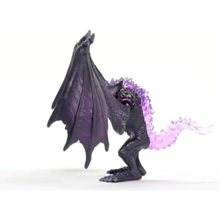 Schleich Schattenfledermaus - Eldrador Creatures, bedrohliches Geschöpf mit schwarzem, struppigem Fell, 21 x 15,5 x 13,5 cm – Bild 7