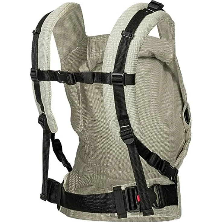Hoppediz Babytrage Buckle, Fullbuckle ab Geburt (3,5 - 20 kg), ergonomisch verstellbar mit 2 Schnallen Optionen – Bild 2