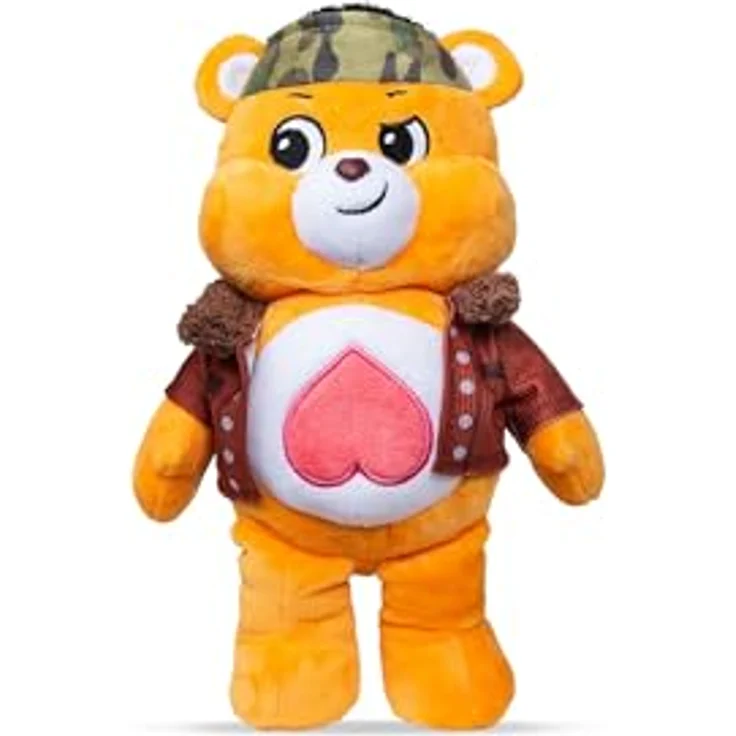 Troetelbeertjes Care Bears Plüsch Tenderheart Bear 22cm, Limited Edition mit detailliertem Belly Badge-Design, weich und kuschelig – Bild 3