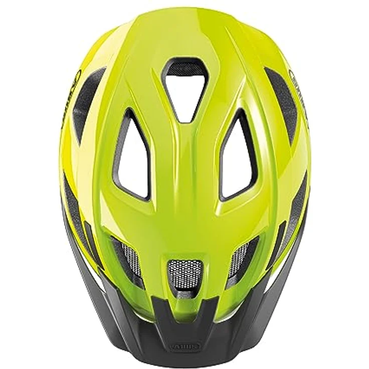 ABUS Fahrradhelm Aduro 3.0 – Sportiver City-Helm für Damen und Herren – Gelb, Größe S – Bild 4