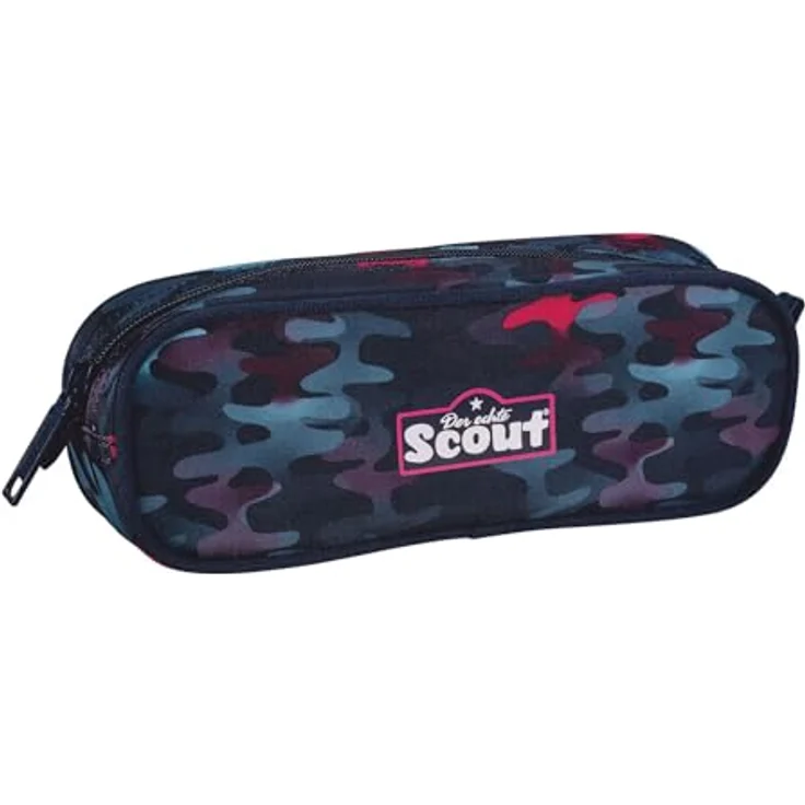 Scout Schulranzen Alpha (4-tlg), Polyester, mit atmungsaktiver Rückenpolsterung und Reflexmaterialien, 20 l Volumen, inkl. Sportbeutel und Schlamper-Etui – Bild 9