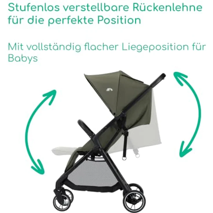 Bebeconfort Azur Kinder-Buggy, kompakt, leicht, automatisch klappbar, für 0–3 Jahre (15 kg) – Bild 4