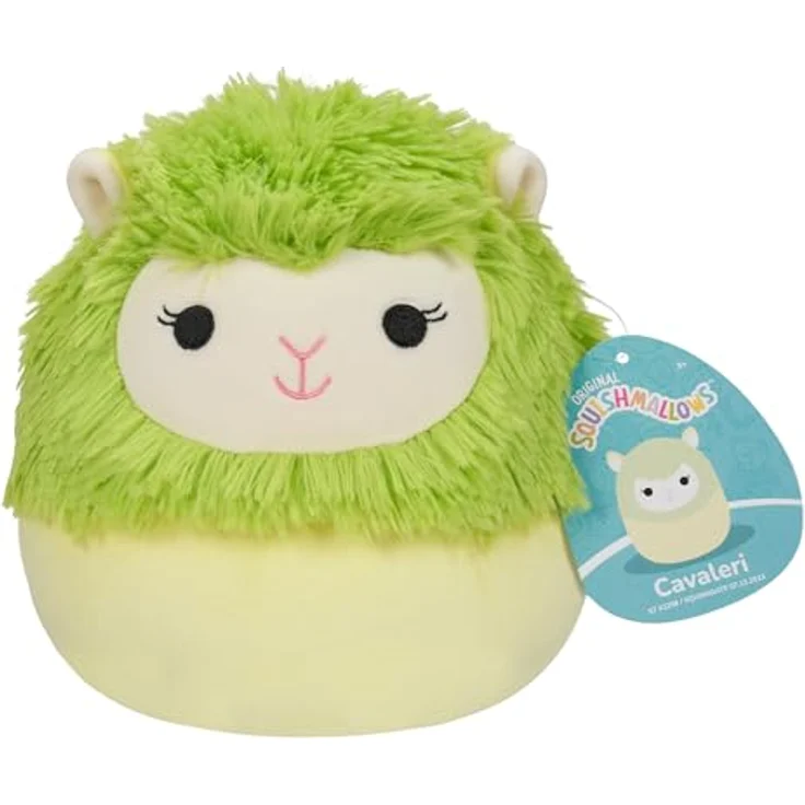 Squishmallows SQCR05374 - Cavaleri das grüne Alpaka 19 cm, offizielles Jazwares Plüsch, superweiches Kuscheltier – Bild 1