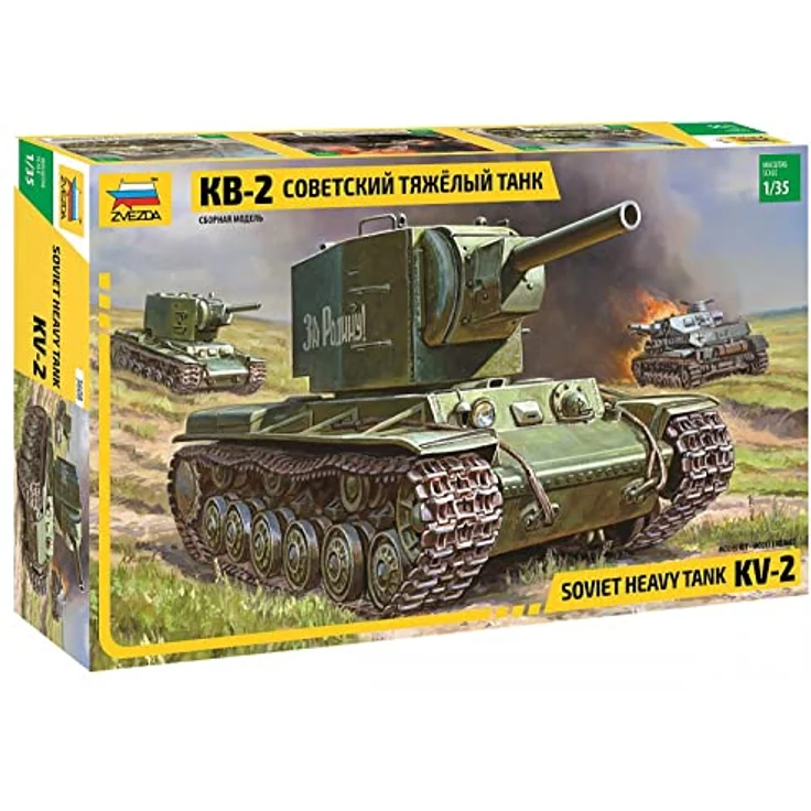 Zvezda Military KV-2 Russian Tank 1:35 (3608) – Bild 2
