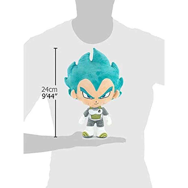Play by Play Plüschfigur Dragon Ball Super, Vegeta Super Saiyan, 23-27cm, Super Soft Qualität – Bild 4
