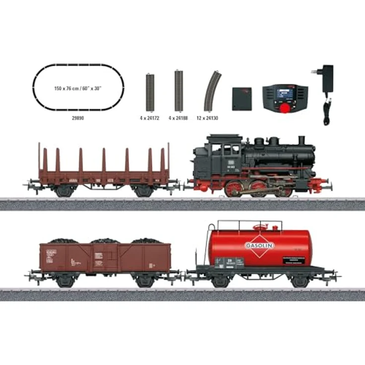 Märklin 29890 H0 Digital-Startpackung Güterzug mit BR 89.0 (Spur H0) – Bild 3