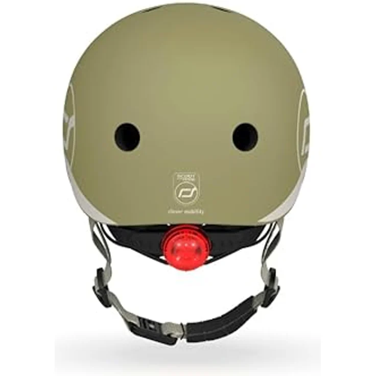 Scoot and Ride Kinderhelm Highwaykick Helmet XXS-S, Magnetische Verriegelung, Schlagabsorption, LED-Licht, Air-Mesh-Polsterung, weiche Kinnauflage, verschiedene Farben - Preisvergleich – Bild 2