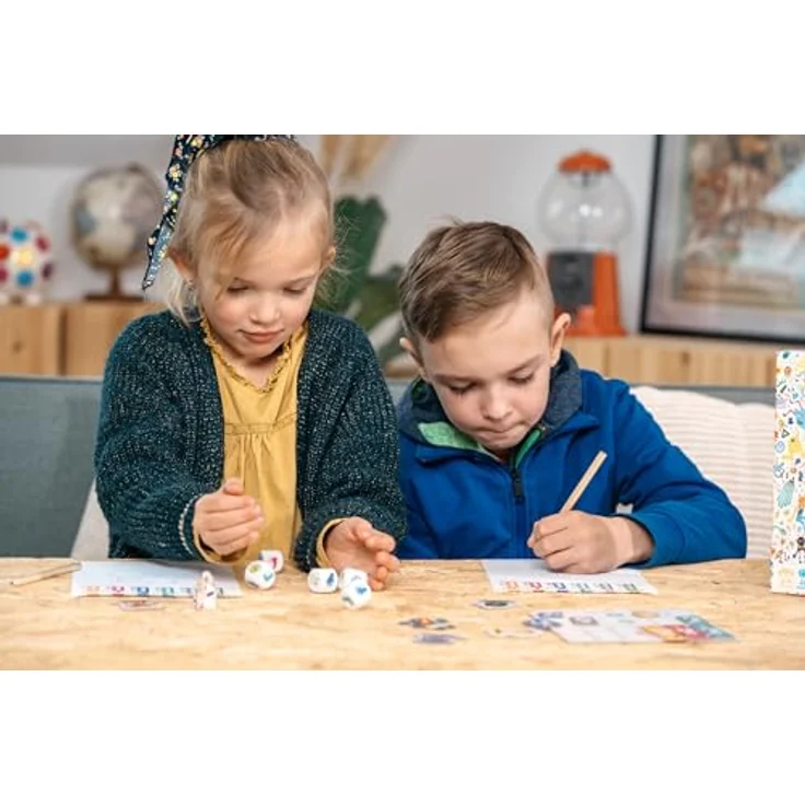 Huch & Friends Mal mal'n Monster 1, Brettspiel zur Monsterzeichnung mit gruseligem Gruselometer – Bild 11