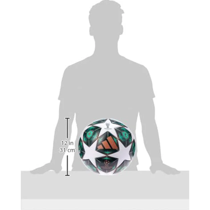 adidas UEFA Champions League LGE FIFA Quality Ball JH1296, Unisex Footballs, Green – Bild 4