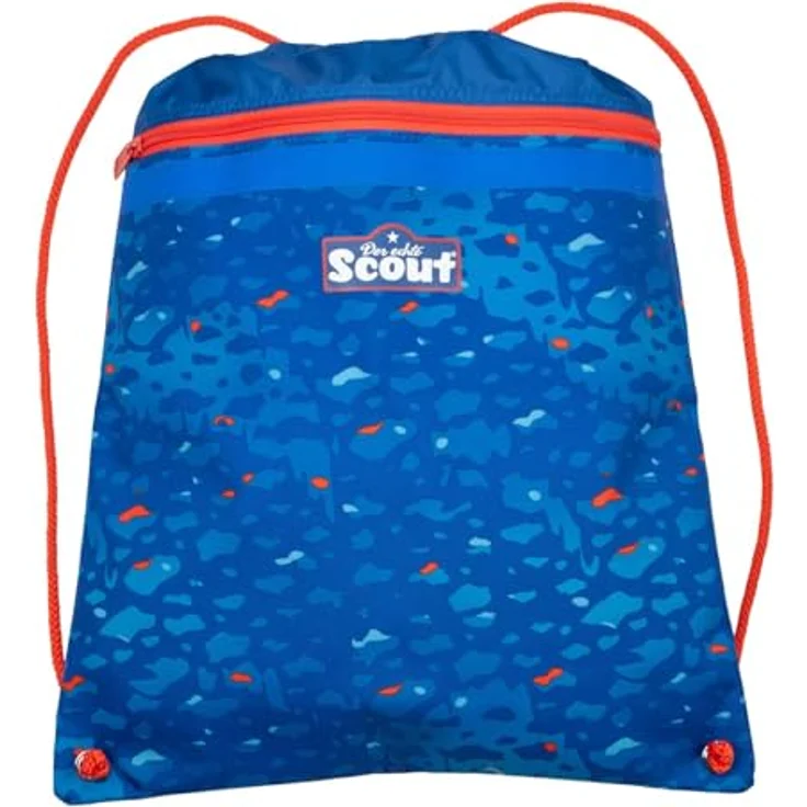 Scout Neo Exklusiv Superflash, Schulranzen Set für Kinder, ergonomisch, Blue Dino mit reflektierenden Flächen – Bild 5