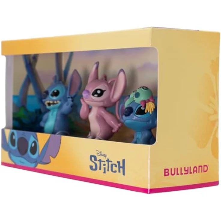 Bullyland Stitch Geschenkset, detailgetreue 6 cm Disney Sammelfiguren aus Lilo & Stitch, ideal als Spielzeug und Dekoration für Kinder ab 3 Jahren, 12591 – Bild 3