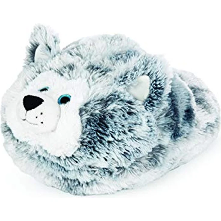 NOXXIEZ Kuscheltier Fußwärmer - Husky (NEU & OVP) - Gemütlicher Fußwärmer im niedlichen Husky-Design – Bild 1