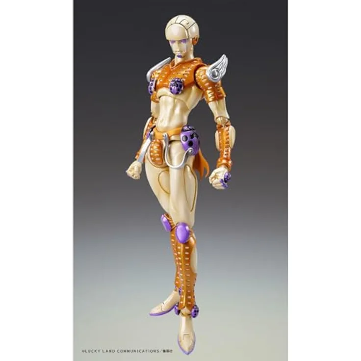 Medicos JoJo's Bizarre Adventure: Golden Wind - G.E. Chozo Kado Super Action Statue mit austauschbaren Gesichtern, 5 Zoll Höhe, Figurenständer mit posierendem Arm