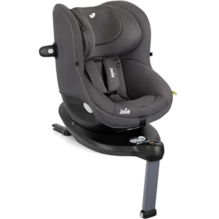 joie Reboarder-Kindersitz i-Spin 360 mit Isofix-Basis & Sitzverkleinerer - Thunder, ab Geburt bis 4 Jahre, 360° Rotation, i-Size-Zulassung – Bild 6