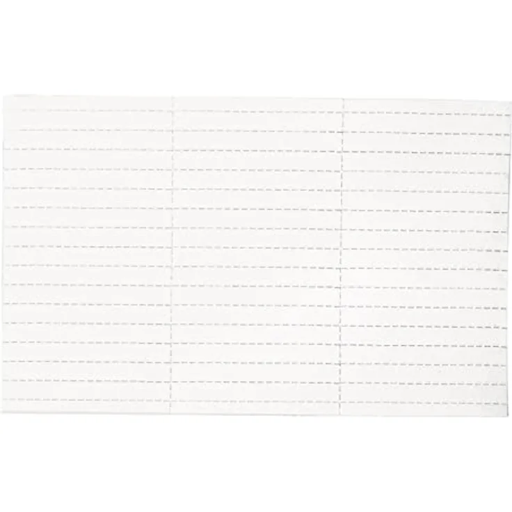 Legamaster 7-455419 Einlegeetiketten für Legamaster Etikettenträger, perforiert, 90 Stück, 20 x 60 mm, weiß