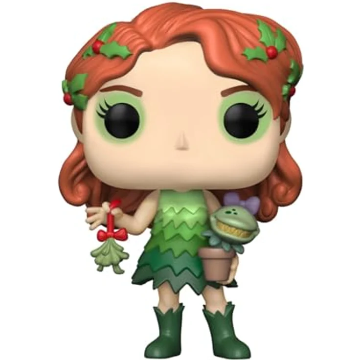 Funko DC - Poison Ivy 528 - Vinyl-Sammelfigur, 9,5 cm, ideale Geschenkidee für DC Comics Fans – Bild 2