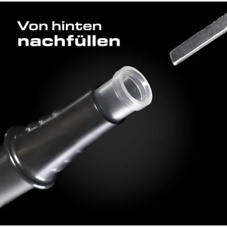 Pica Marker 6060, nachfüllbarer Zimmermanns-Druckbleistift mit Automatischem Minenvorschub und präziser Kantenführung, Graphitmine 2B – Bild 10