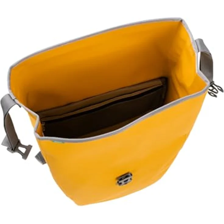 Vaude Velotasche, Gepäckträgertasche (48 l) aus PVC-freiem Planenmaterial, wasserdicht, QMR 2.0-System, Paar – Bild 3