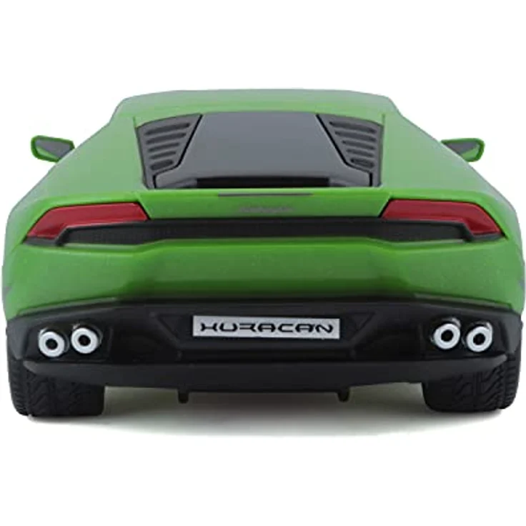 Maisto Tech R/C Lamborghini Huracan Coupe: Ferngesteuertes Auto im Maßstab 1:24, 2,4 GHz, mit Pistolengriff-Steuerung, ab 5 Jahren, 20 cm, grün (581523) – Bild 3