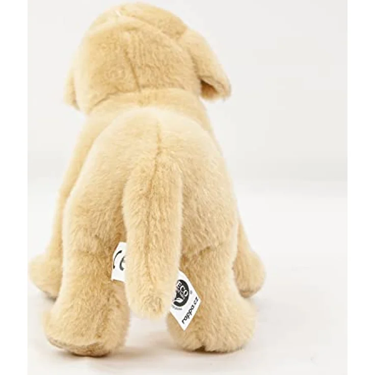 Teddys Rothenburg Labrador 20 cm stehend, blonder Plüschhund, kuschelweiches Kuscheltier, maschinenwaschbar bis 30°C – Bild 4