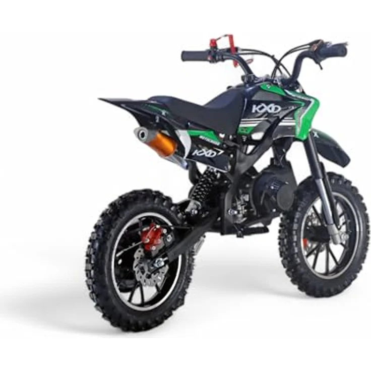 KXD 701 49ccm 2T Dirtbike Crossbike Pocketbike grün – Bild 10