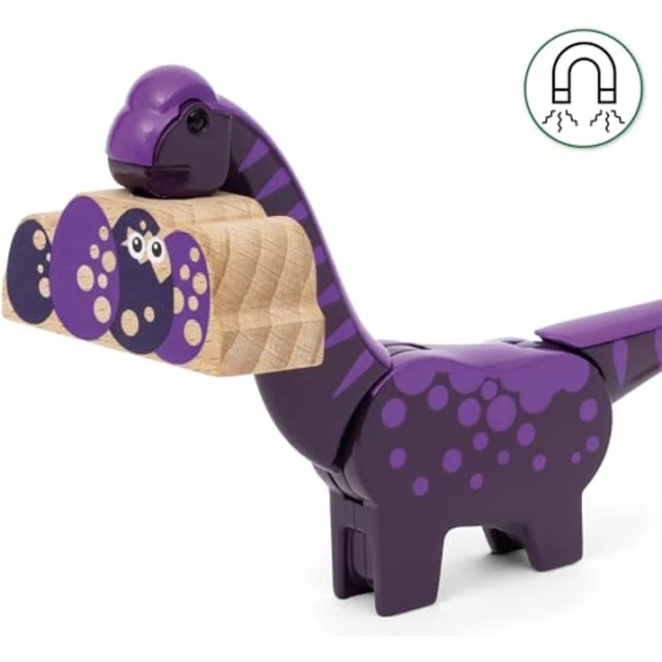 BRIO® Dinosaurier Abenteuer-Set, Spielzeugeisenbahn-Erweiterung BRIO® WORLD, 21-teilig, FSC® - inklusive Lavahöhle und Spielzeug-Dinosauriern – Bild 5