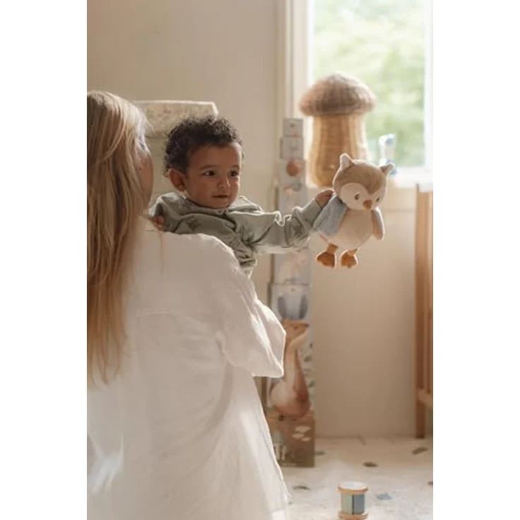 Little Dutch 8903 Kuscheltier Plüschtier Eule - Forest Friends (21 cm) – Bild 3