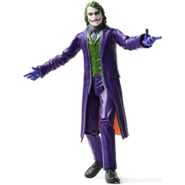 DC Comics The Dark Knight - The Joker Actionfigur, 30cm mit 11 Bewegungspunkten, detailgetreues Film-Design, für Sammler und Kinder ab 3 Jahren – Bild 3