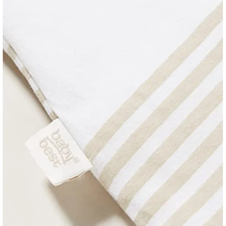 Herding Baby Best Baby-Schlafsack, Kleiner Lieblingsmensch Motiv, 70 cm, Seitlich umlaufender Reißverschluss und Druckknöpfe, Weiß – Bild 5