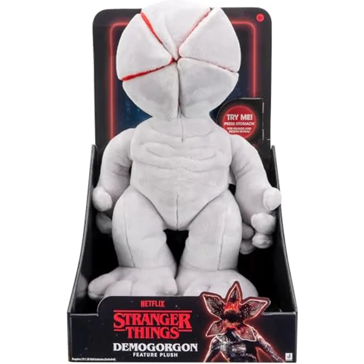 Jazwares Stranger Things Plüschfigur Demogorgon 30 cm, hochwertiges Sammlerstück, kinderfreundlich, detailliertes Design