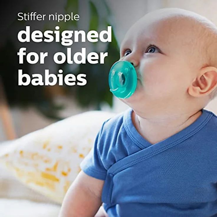 Philips Avent SCF192/06 - Beruhigender Schnuller Blau, ab 3 Monate, 2 Stück – Bild 4