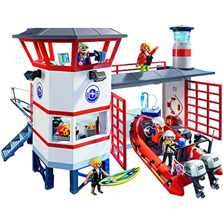 PLAYMOBIL - Küstenwachstation mit Leuchtturm 5539 – Bild 2
