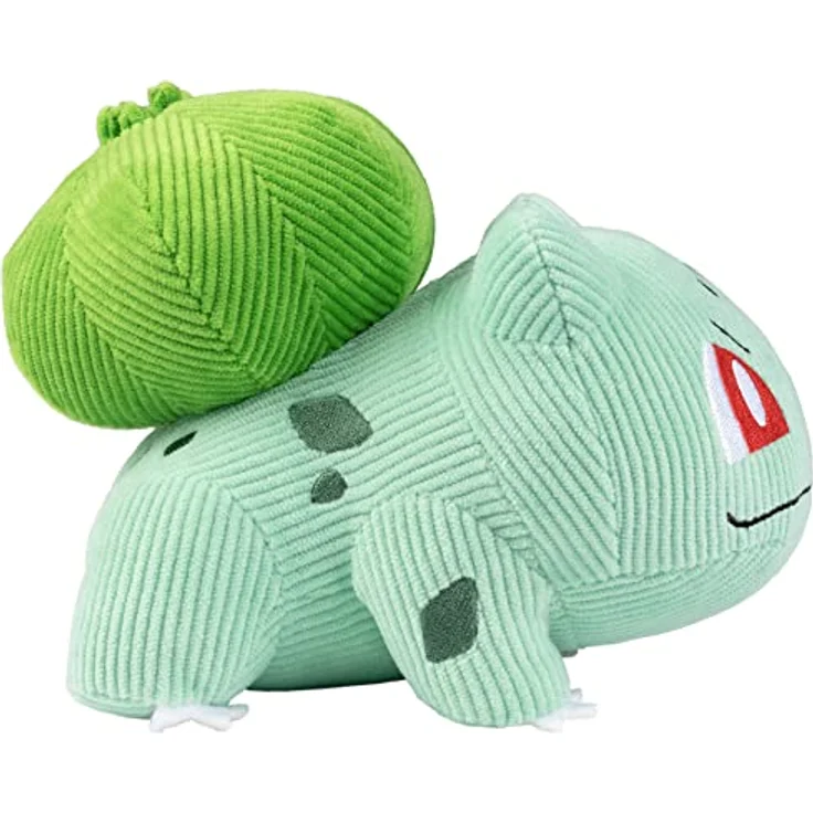 Pokémon Select PKW2993 Bisasam Kord-Plüsch 20 cm, offizielles Kuscheltier aus hochwertigem Kordstoff, limitierte Edition – Bild 4