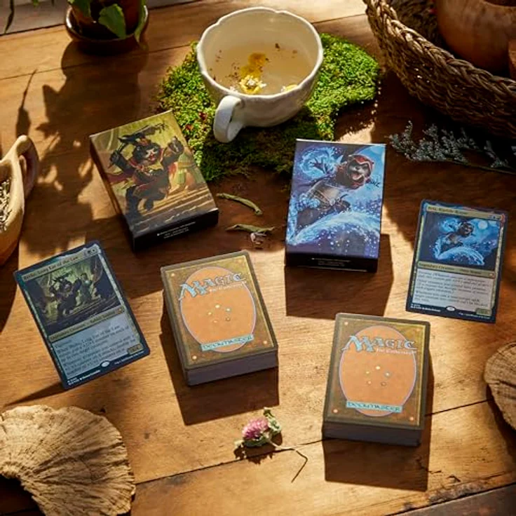 Wizards of the Coast Magic: The Gathering Bloomburrow-Einsteigerpaket, 2 spielfertige Decks mit 60 Karten, für 2 Spieler ab 13 Jahren, deutsche Version – Bild 4