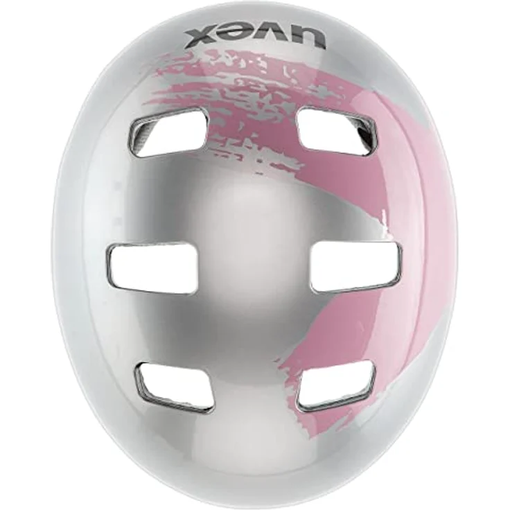 Uvex kid 3 silver - rosé 55-58 cm – Bild 4