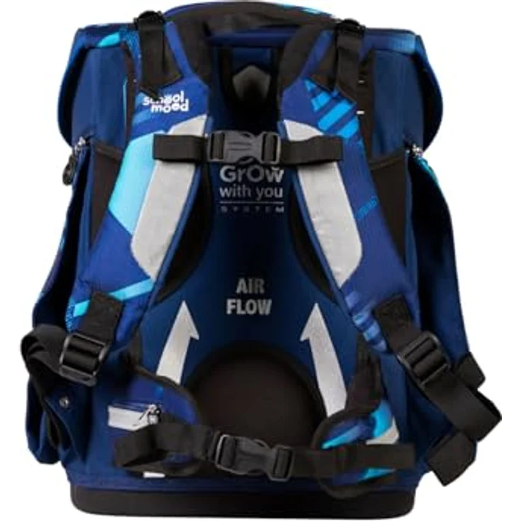 SCHOOL-MOOD® Schulranzen Champion Maxx Pro, Farbe Jonas, ergonomisch, mit viel Stauraum – Bild 6