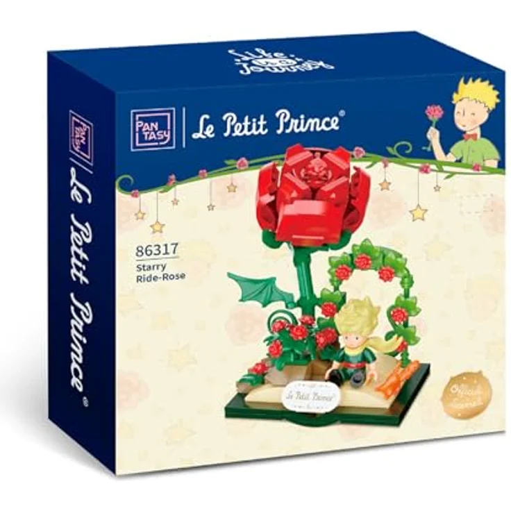 PANTASY Le Petit Prince Rose of Star, 196-teiliges Bausteinspielzeug aus Antoine de Saint-Exupéry's "Der kleine Prinz" – Bild 3