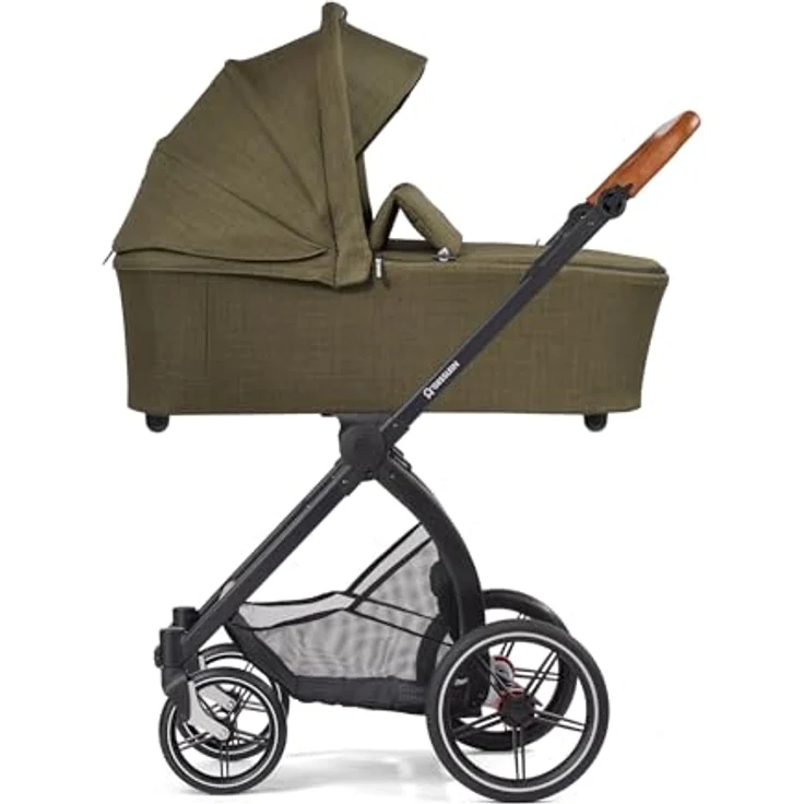Gesslein FX4 Swing 2in1 Kombikinderwagen-Set mit Babywanne Panorama Lyx, ergonomische Liegeposition, UV-Schutz, inkl. Zubehör – Bild 4