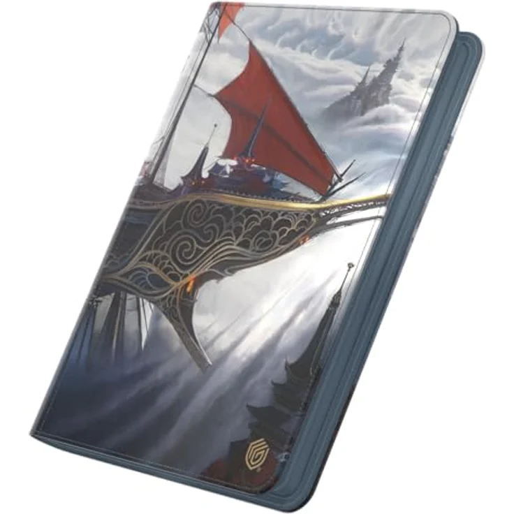 Ultimate Guard Zipfolio 360 Xenoskin für Magic: The Gathering "Tarkir: Dragonstorm" - Mystic Monastery, mit sauer- und PVC-freien Taschenseiten, geeignet für Karten mit Doppelhülle, widerstandsfähiges Material mit Reißverschluss – Bild 3
