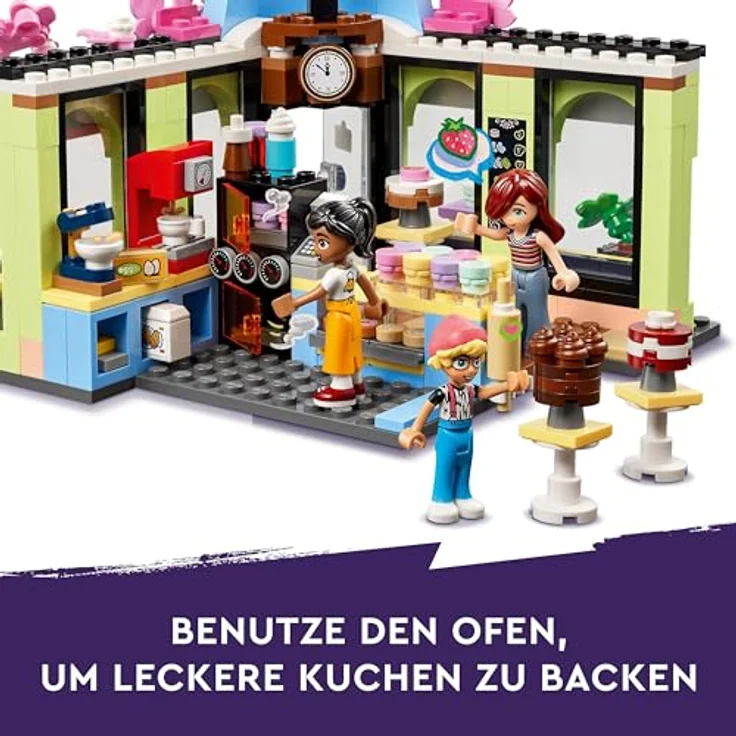 LEGO® Konstruktionsspielsteine Heartlake City Café (42618), LEGO Friends, (426 St), Made in Europe – Bild 3