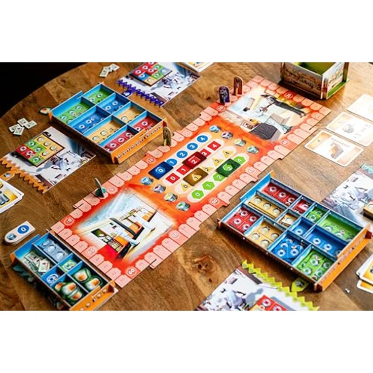 Queen Games Dabba Walla EN Version, Brettspiel für 2–4 Spieler ab 8 Jahren – Bild 5