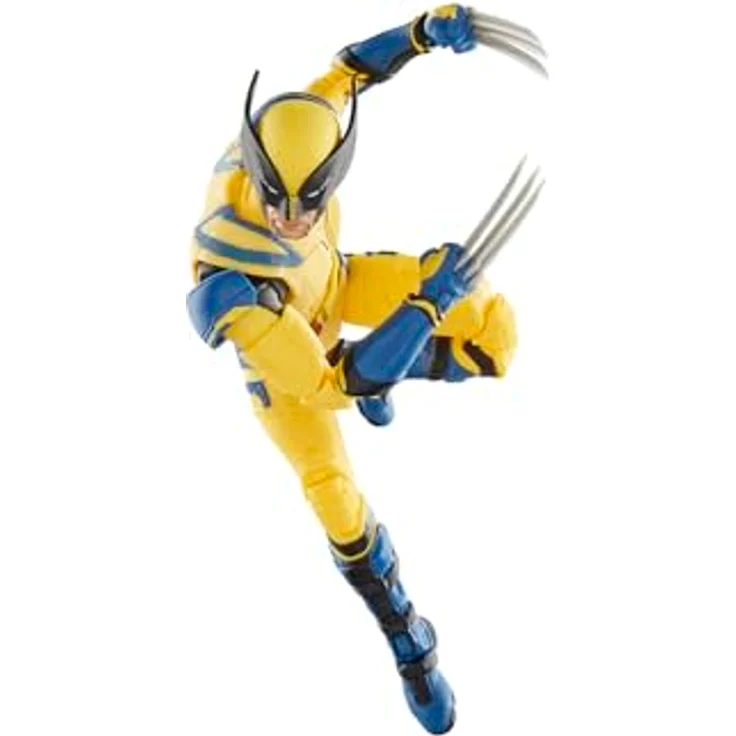 Hasbro Marvel Legends Series Deadpool & Wolverine, Wolverine Actionfigur 15cm mit beweglichen Gelenken und Accessoires – Bild 8