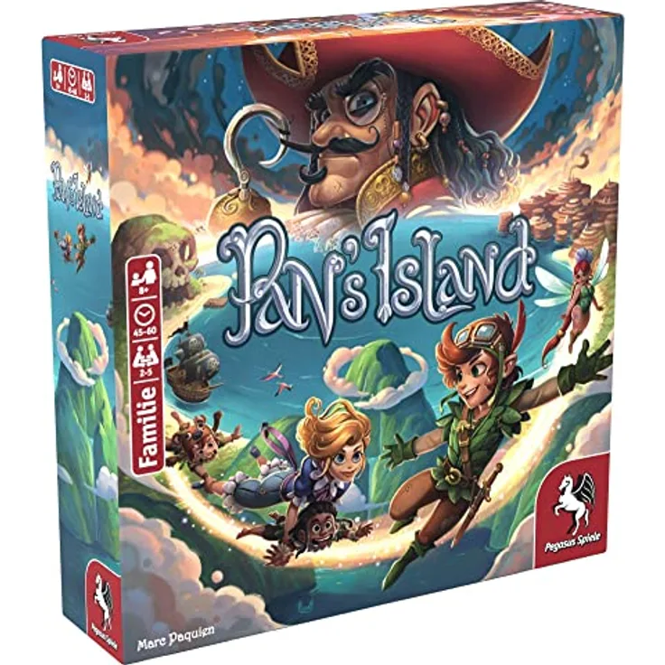 Pegasus Spiele 57027G Pan's Island Brettspiele