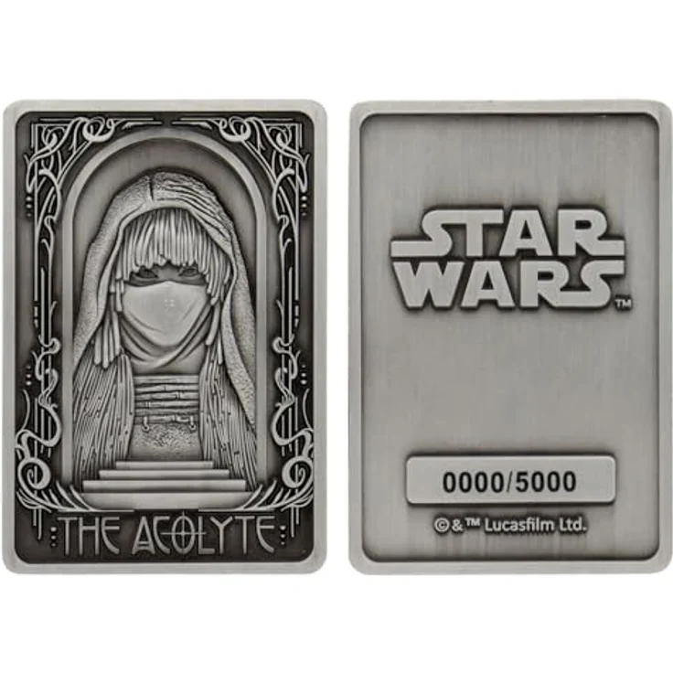 Fanatic Sammlerplakette Star Wars - The Acolyte Ingot Limited Edition, 49 x 74 mm, limitiert auf 5.000 Stück, mit Präsentationsbox und Displaystand – Bild 5
