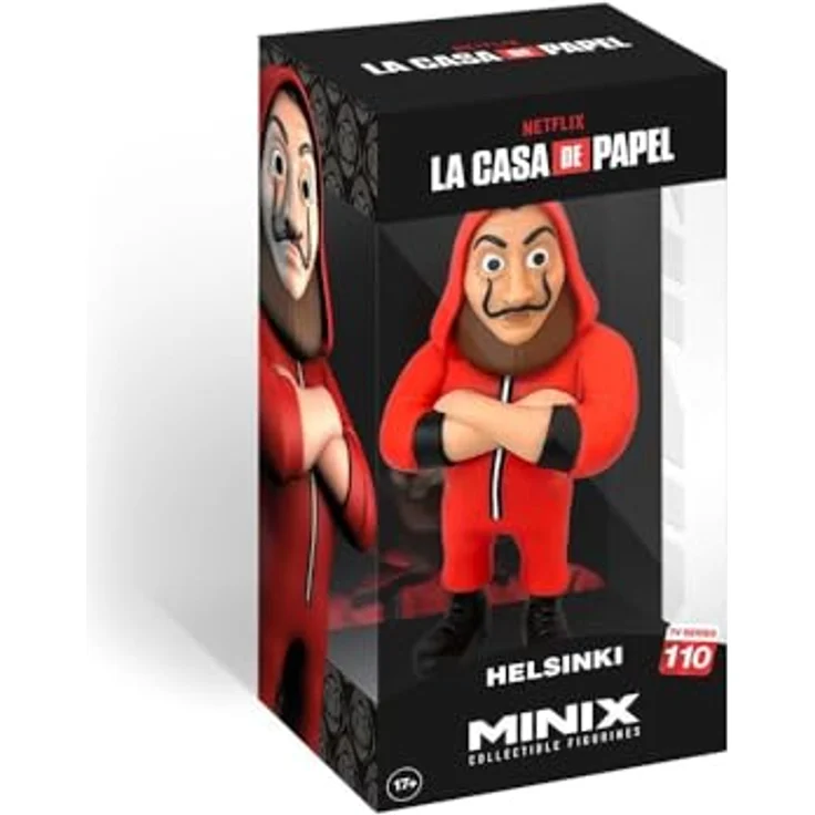 Minix Actionfigur Money Heist Helsinki mit Maske, 12cm, ideal als Geschenk für Sammler ab 14 Jahren – Bild 3