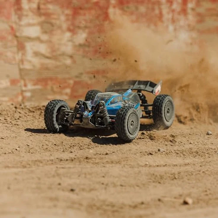 ARRMA 1/14 Typhon GROM 223S DSC 4X4 RTR Brushless Buggy, Blue (Battery & Charger Included) - Kleine Größe, 2S- und 3S-fähig, Spektrum DSC, inkl. LiPo-Akku und Ladegerät – Bild 2