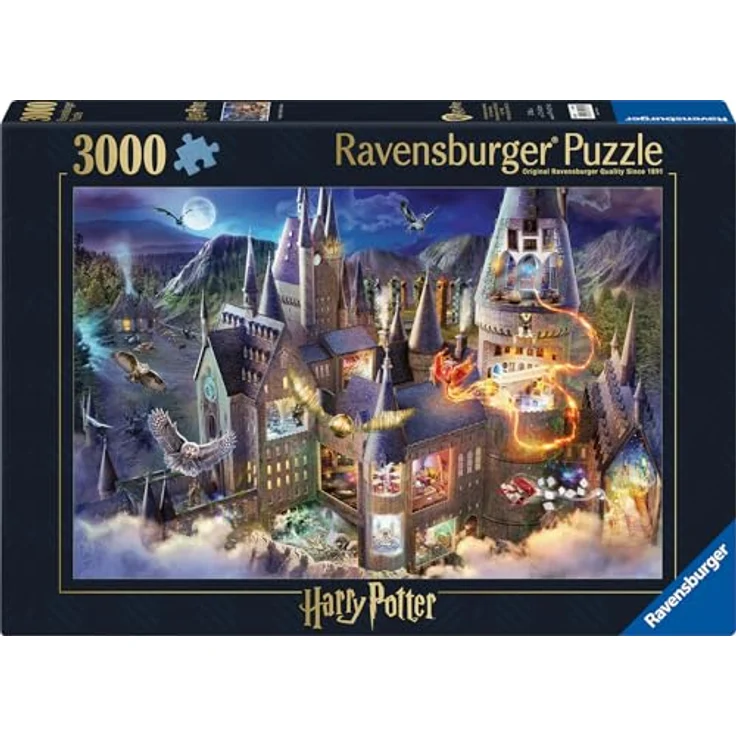 Ravensburger Puzzle 17561, Hogwarts Interior, 3000 Teile für Erwachsene und Kinder ab 14 Jahren, passgenaue Puzzleteile, reflexfreies Puzzlebild, knickstabile Puzzleteile – Bild 2