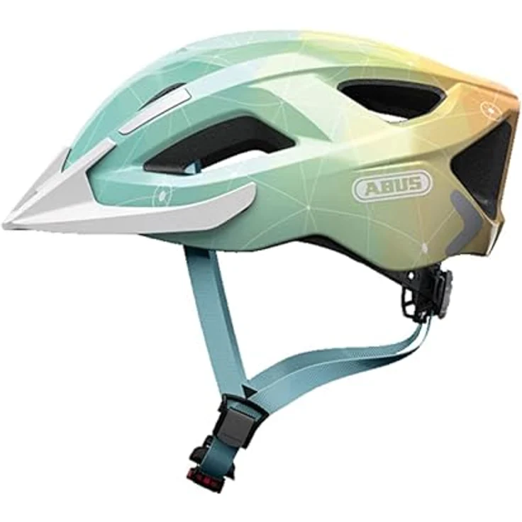 Abus Aduro 2. 0 Helm - Blue Art 51 - 55 cm – Bild 2