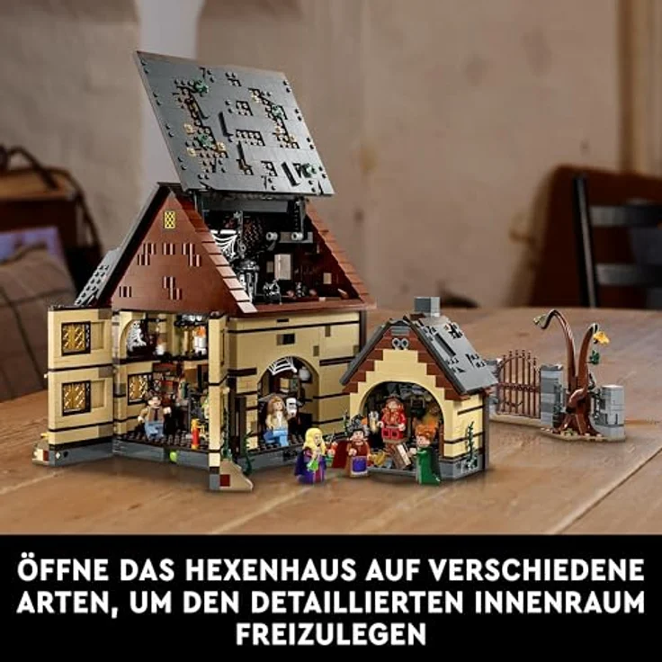 LEGO Ideas Hocus Pocus: Das Hexenhaus der Sanderson-Schwestern Set, Bausatz zum Sammeln für Erwachsene, 6 Minifiguren und Zubehör, Halloween-Deko, über 27 cm groß - Preisvergleich – Bild 3