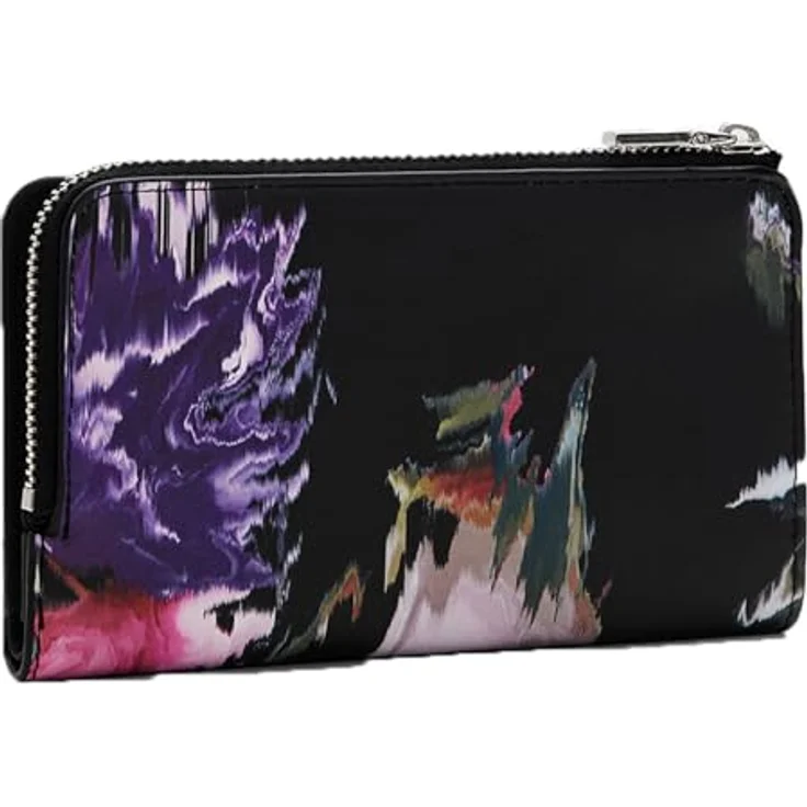 Desigual Geldbörse Emma 2.0 Small Wallet, geräumig & schmal, Black – Bild 4